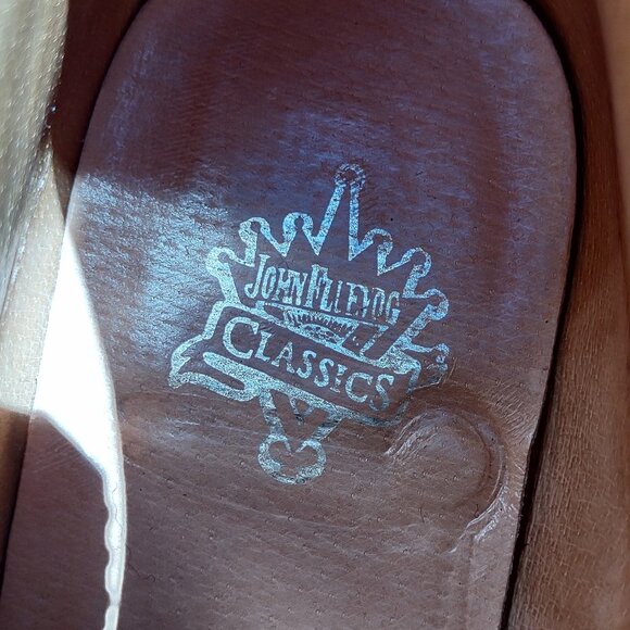 Vintage John Fluevog angels brogue boots Men's 11, Women's 12 - Picture 6 of 9